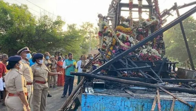 Photo of दर्दनाक हादसा: इस मंदिर में रथयात्रा के दौरान करंट लगने से बच्चों समेत 11 की मौत, PM-CM ने जताया दुःख