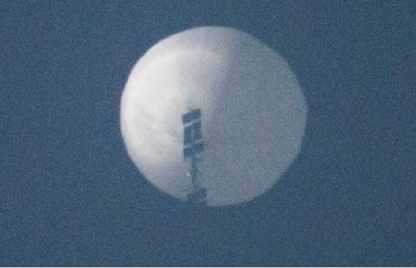 America China Dispute - Chinese giant spy balloon