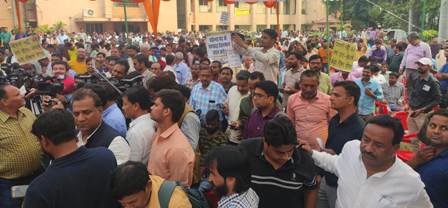 Strike of Electricity Workers in UP