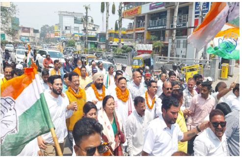 congress karnataka victory celebration - uttarakhand news